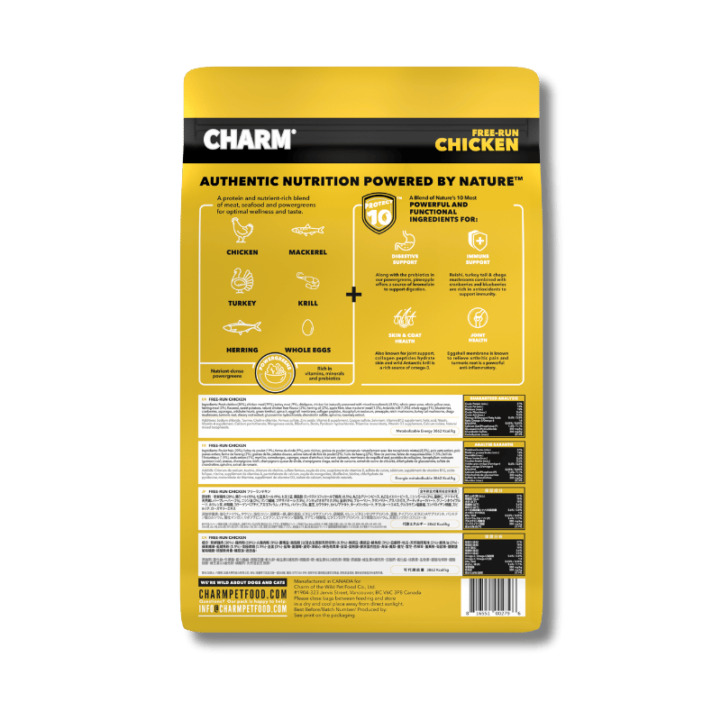 Charm - Dog - Free-Run Chicken