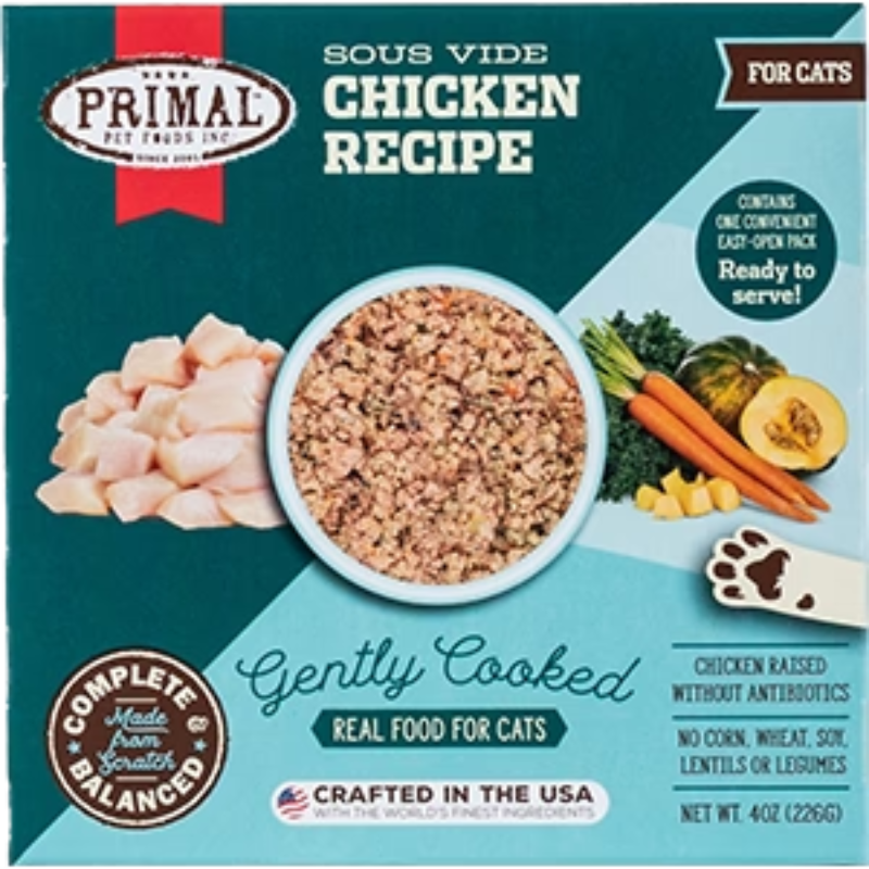 PRIMAL - Gently Cooked Chicken & Duck - 4oz