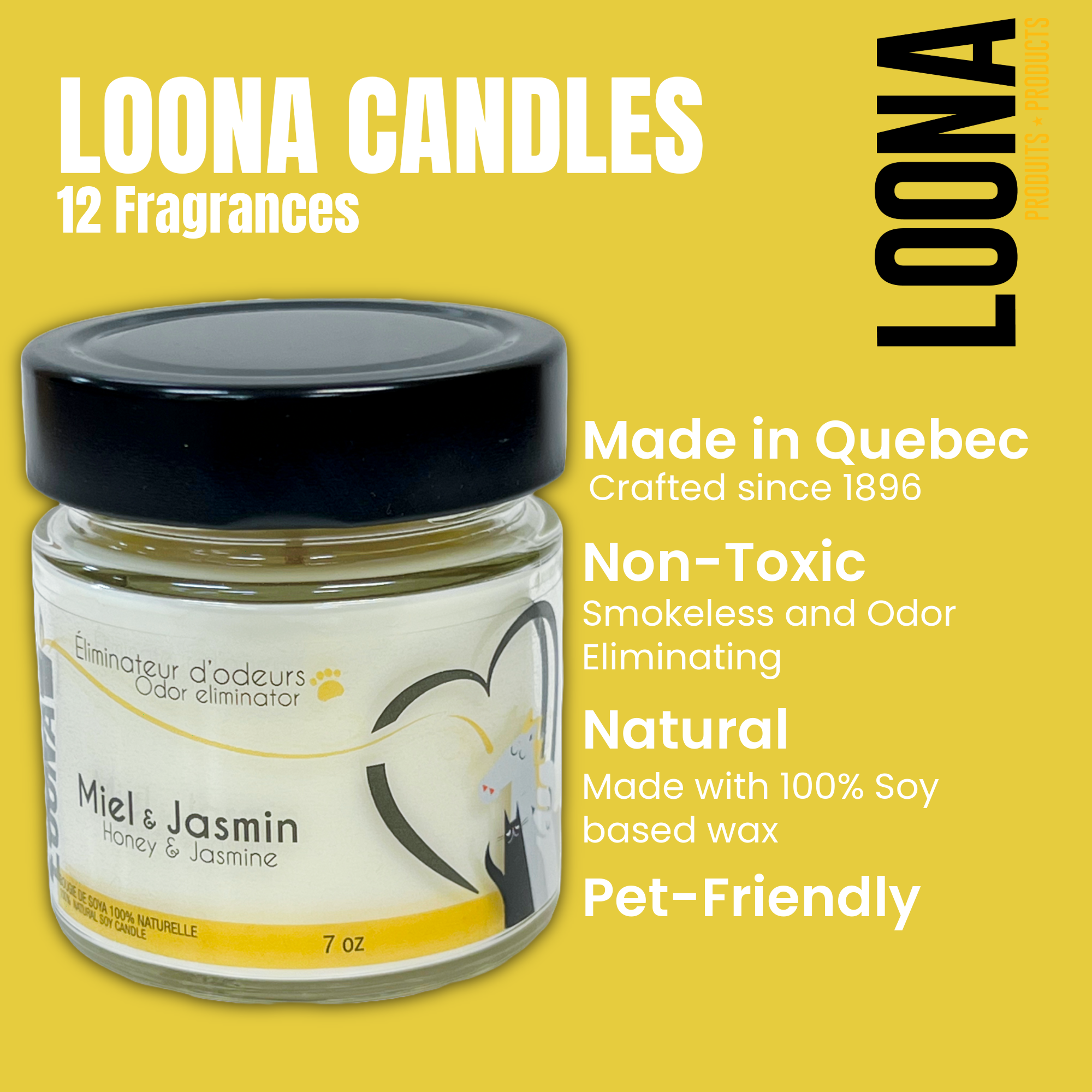 LOONA - Candle - Honey & Jasmine