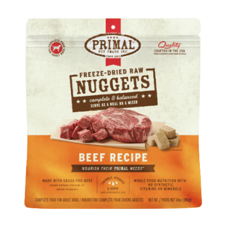 PRIMAL - Canine - Freeze Dried - Nuggets - Beef