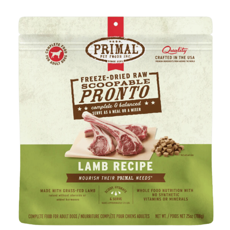 PRIMAL - Canine - Freeze Dried - Pronto - Lamb