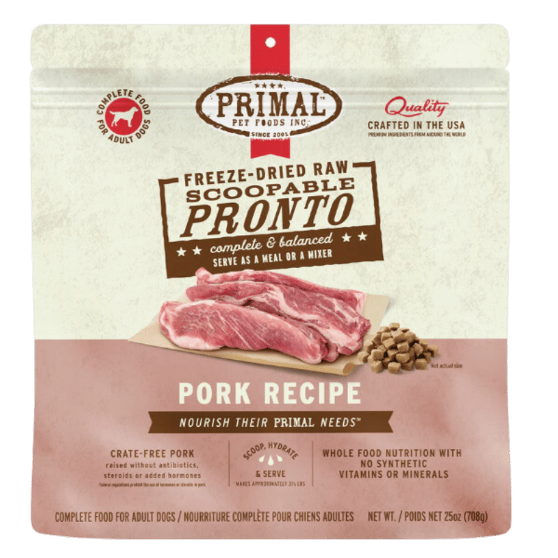 PRIMAL - Canine - Freeze Dried - Pronto - Pork