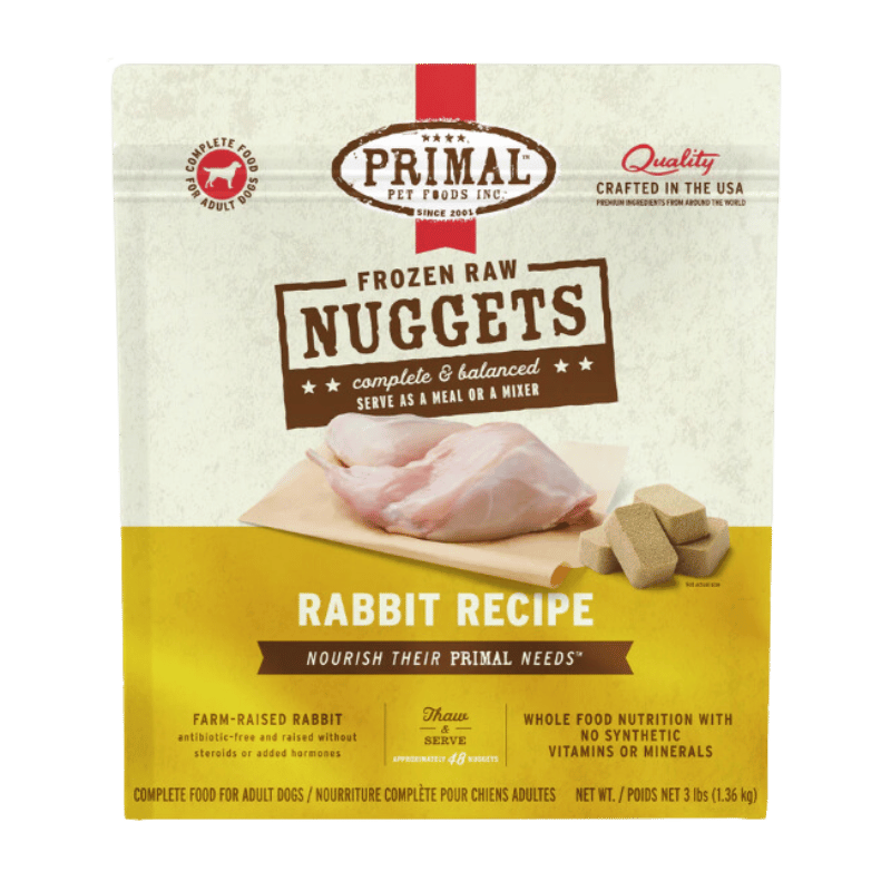 PRIMAL  - Canine - Nuggets - Rabbit