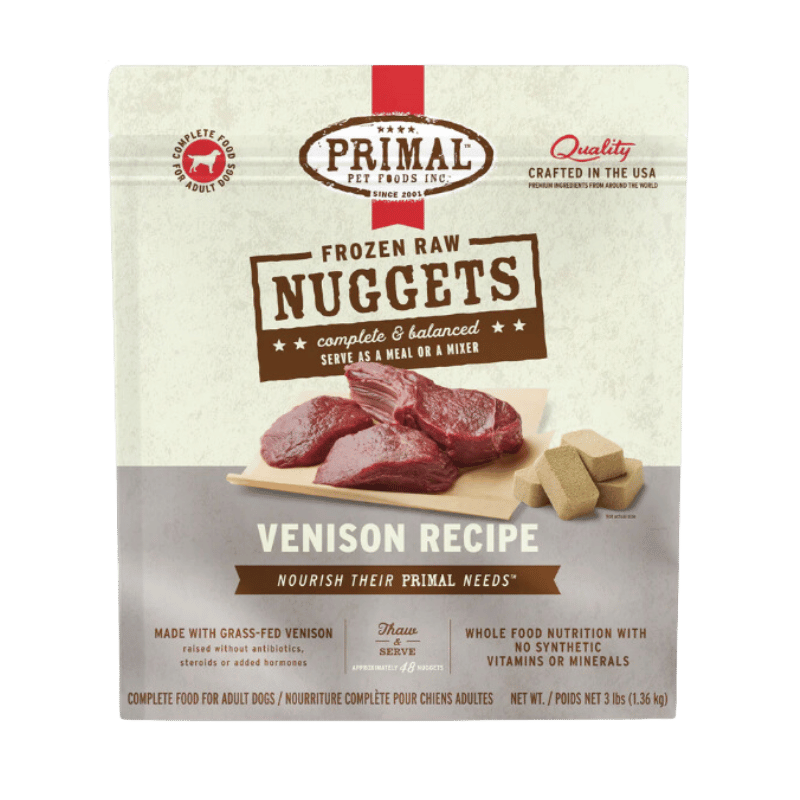 PRIMAL - Canine - Nuggets - Venison