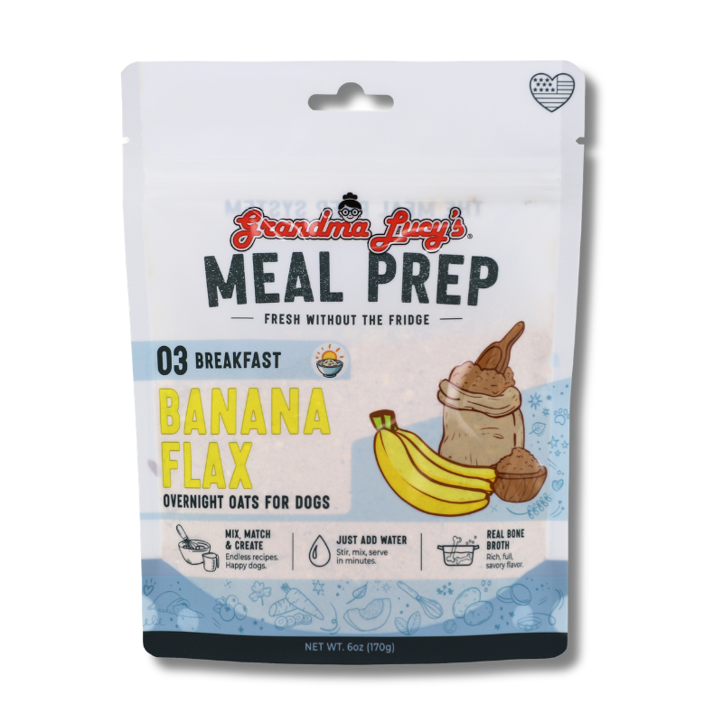 Grandma Lucy's - Meal Prep - Breakfast - Banana Flax Overnight Oats - 6oz