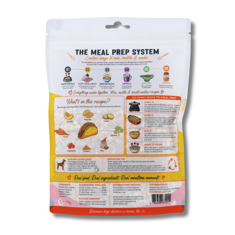 Grandma Lucy's - Meal Prep - Just Add Meat - Taco Tuesday - 8oz