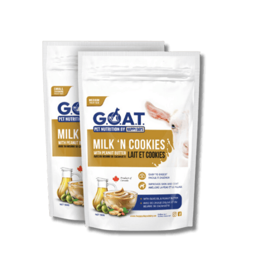 Happy Days -  Milk ‘N Cookies with Peanut Butter  - pets canada