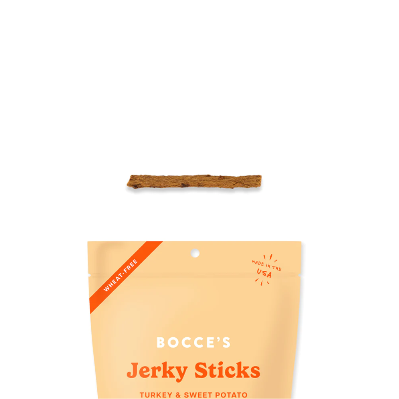 Bocce's Bakery - Jerky Sticks - Turkey Grazers - 4oz