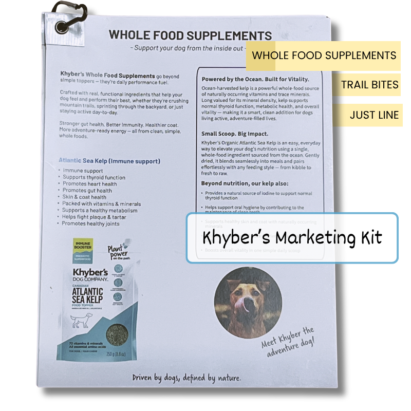 Khybers - Marketing Kits