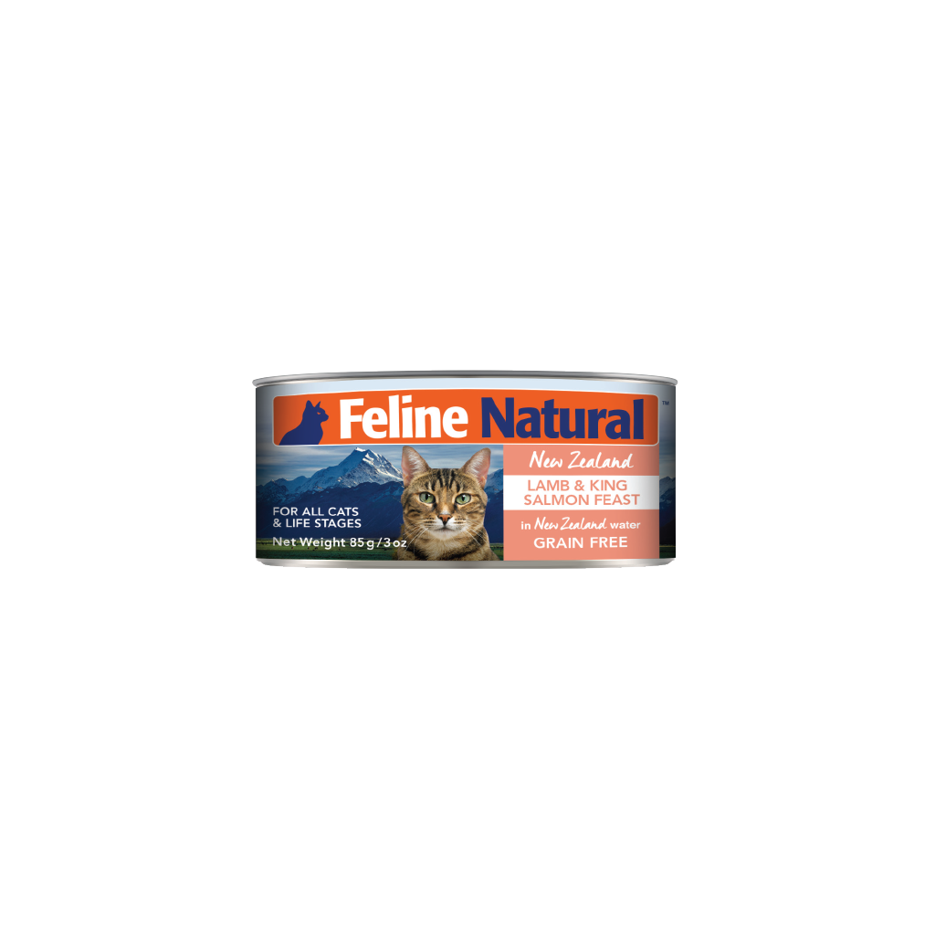 Feline Natural- Lamb & Salmon Feast Can