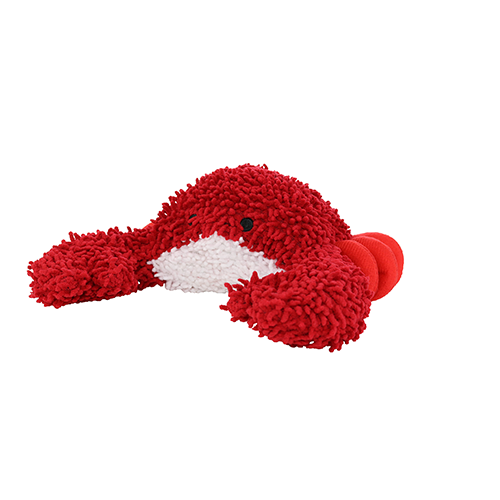 Tuffy Toys - Mighty Microfiber Ball Med Crab Red