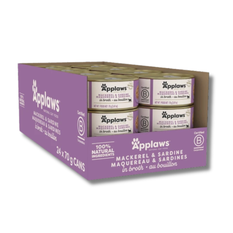 Applaws - can - Mackerel & Sardine  (Cat) - 70g (24)