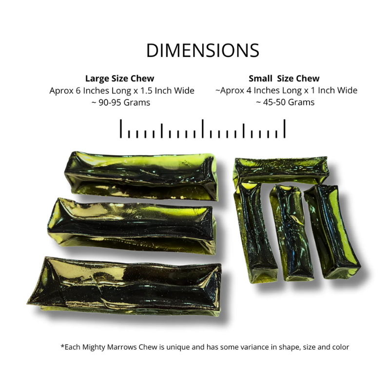 Wag & Bright - Mighty Marrows - Collagen Dental Chews - Bacon