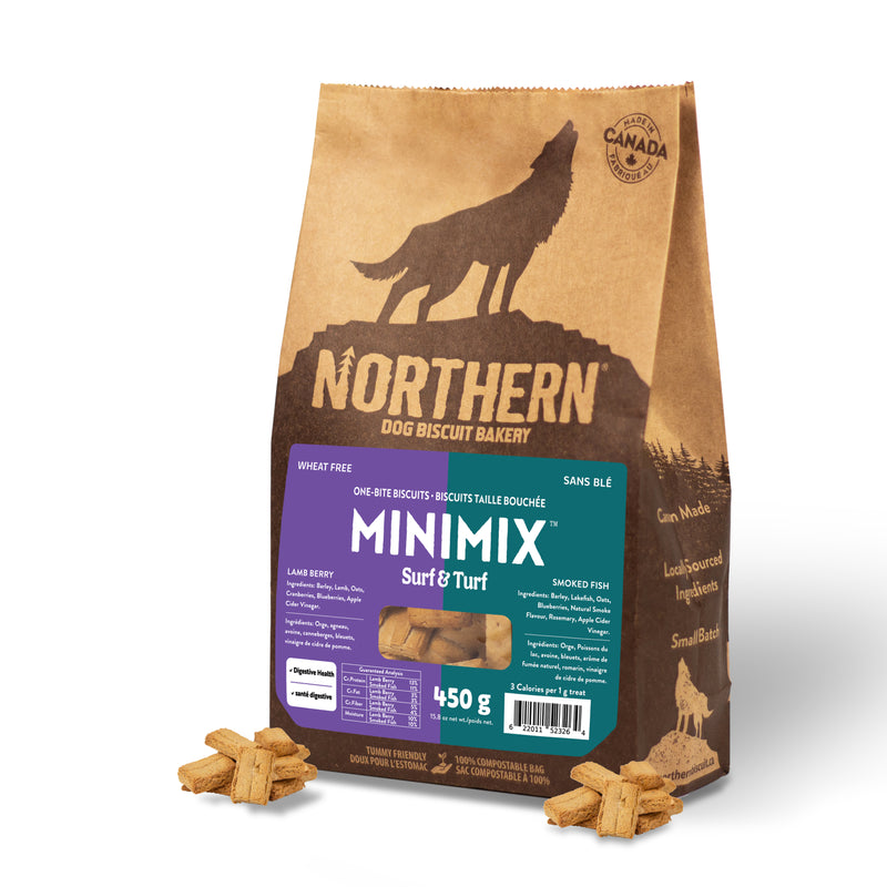 Northern Biscuit -MiniMix Surf & Turf - 450 gr