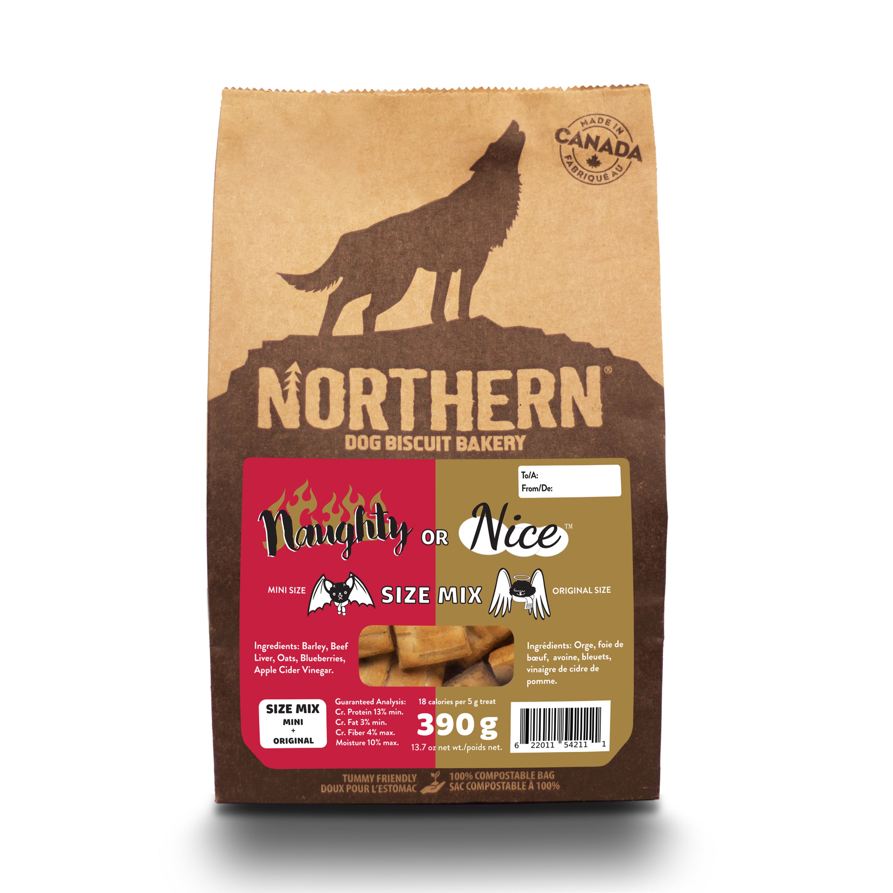 Northern Biscuit -Naughty Or Nice - 390g