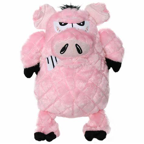 Tuffy Toys - Mighty Jr Angry Animals Pig