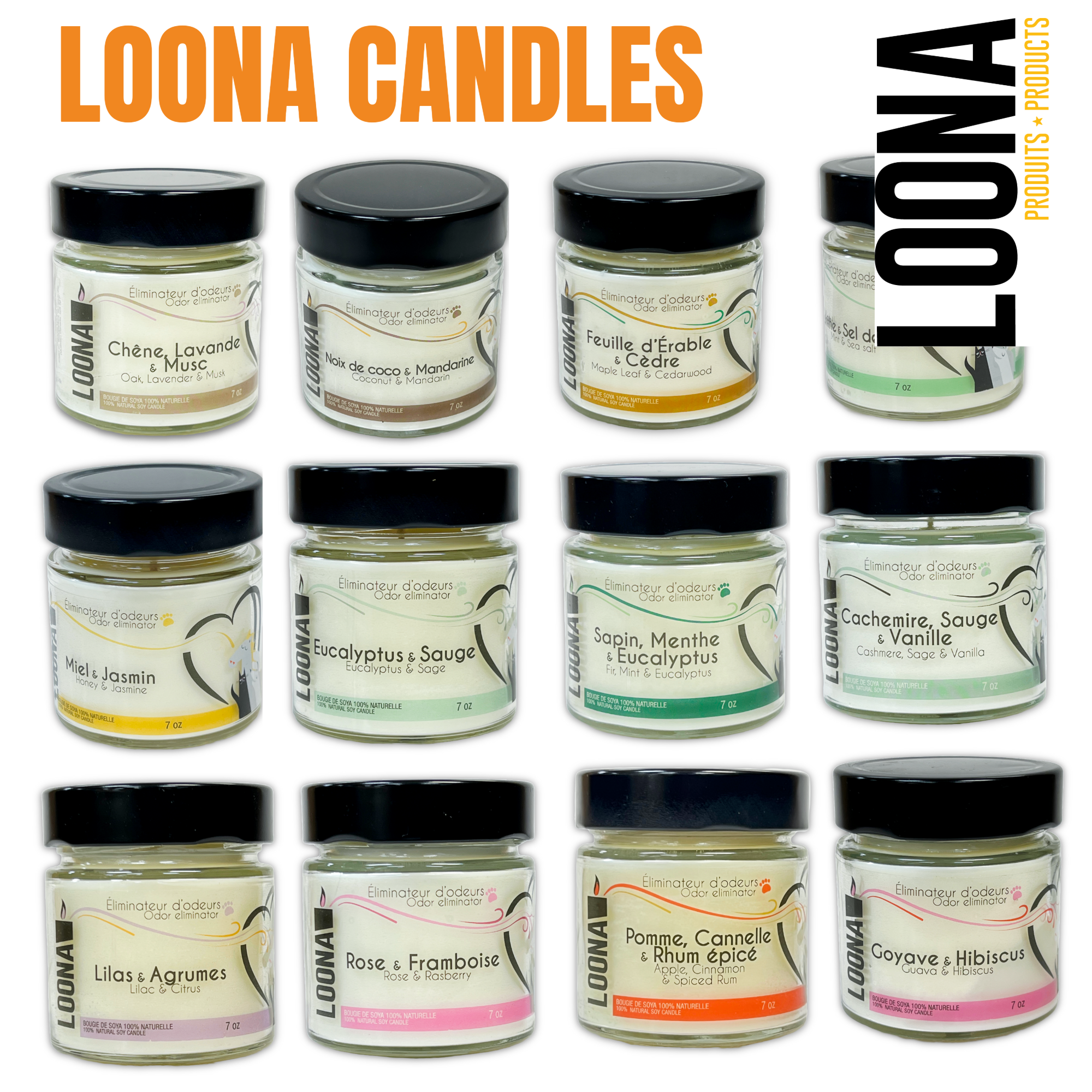 LOONA - Candle - Coconut & Mandarin