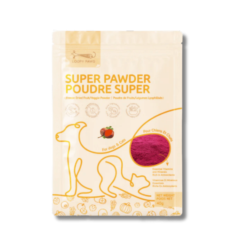 Loopy Paws - Super Pawder - Red Beets - 40g