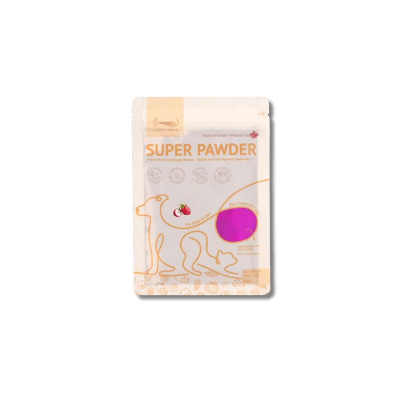 Loopy Paws - Super Pawder - Dragon Fruits - 40g