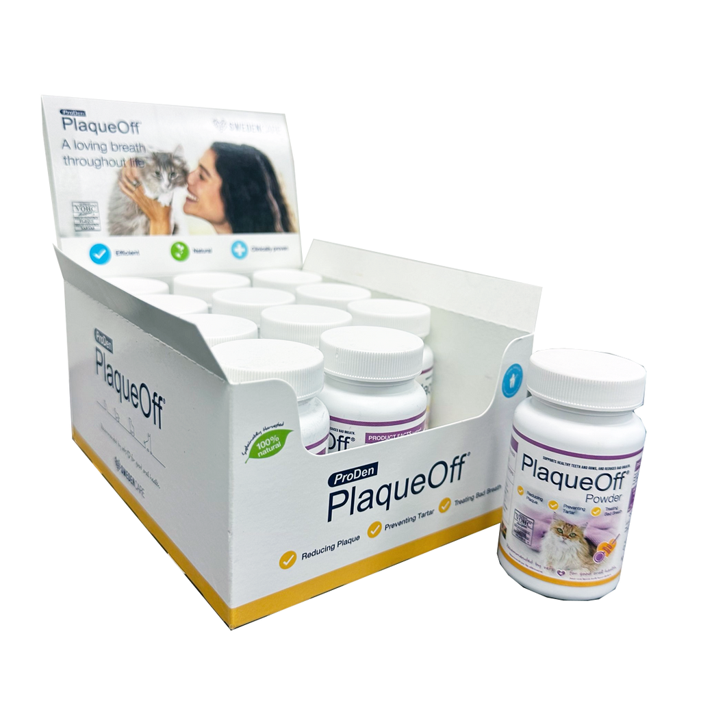 Plaque Off - ProDen - Dental Powder - Cat - 10% Brewer's Yeast - 40 gr