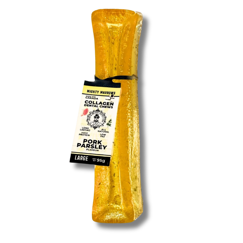 Wag & Bright - Mighty Marrows - Collagen Dental Chews - Pork & Parsley