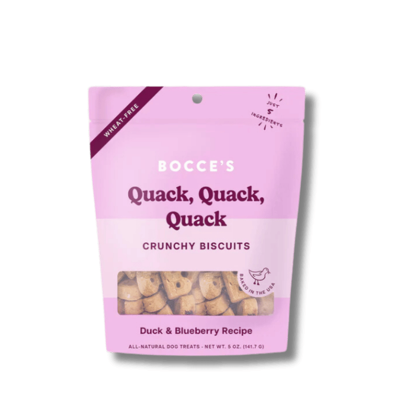 Bocce's Bakery - Quack Quack Quack Biscuits - 5oz