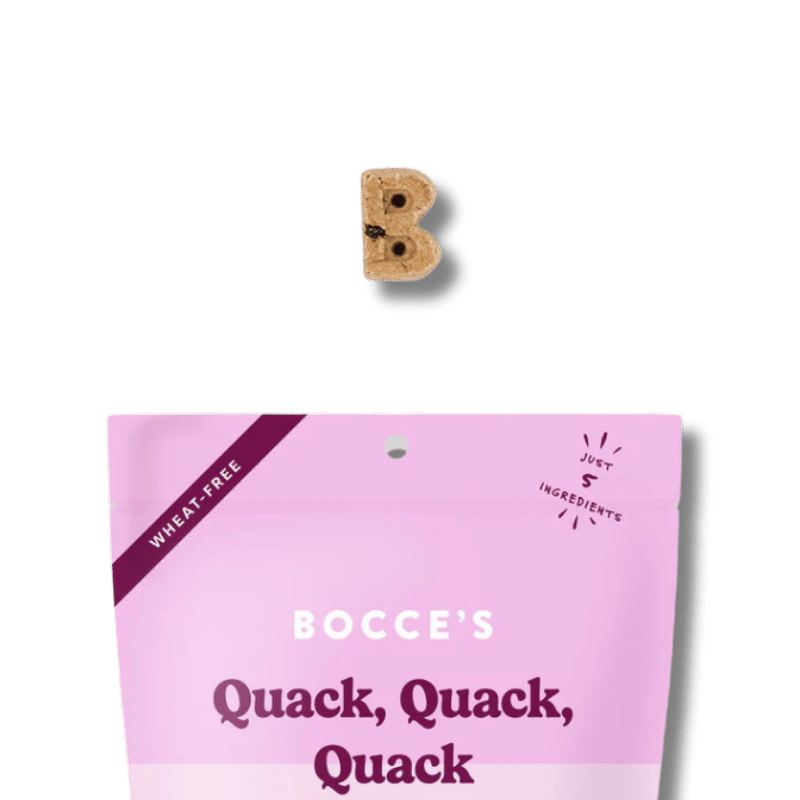 Bocce's Bakery - Quack Quack Quack Biscuits - 5oz