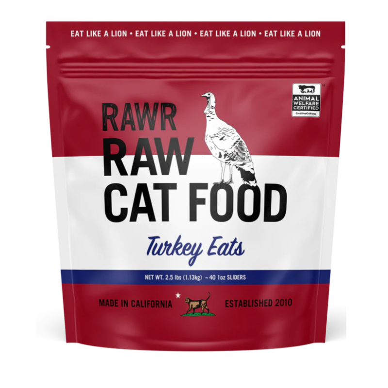 Rawr- Turkey Eats - 1.13kg (40 x 1oz Sliders)