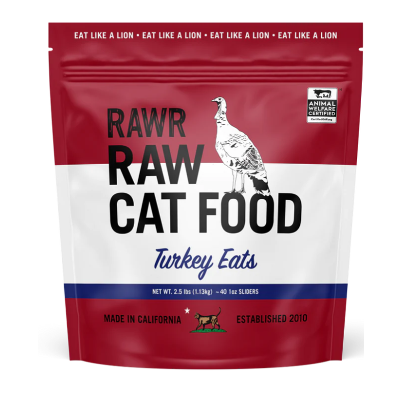 Rawr- Turkey Eats - 1.13kg (40 x 1oz Sliders)[November Expiry]