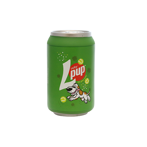 Tuffy Toys - Silly Squeaker Soda Can Lucky Pup