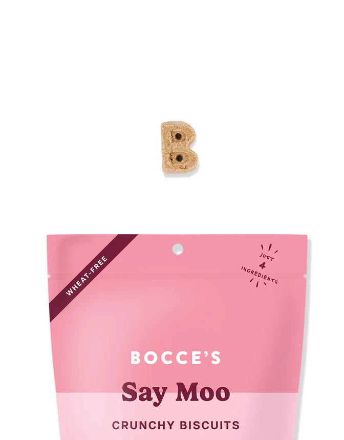 Bocce's Bakery - Biscuits - Say Moooo - 5oz