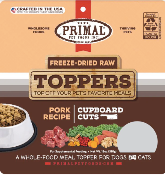 PRIMAL - Topper - Cupboard Cuts - Pork