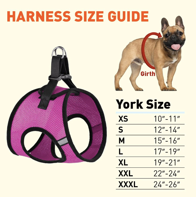 DOGLINE - York Nylon Mesh Harness