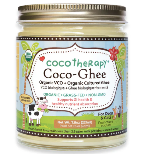 CocoTherapy - Coco-Ghee – 7.5 oz glass jar