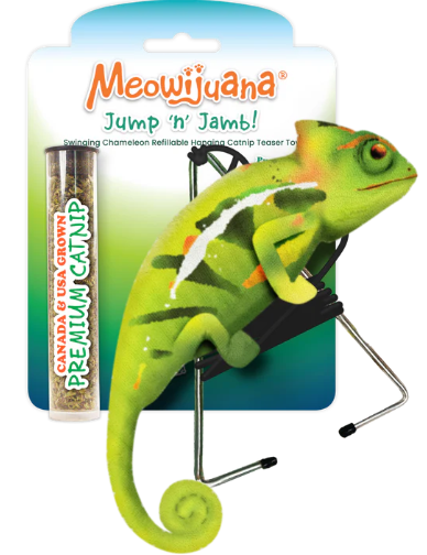 Meowijuana - Door Jump 'n' Jamb Green Chameleon