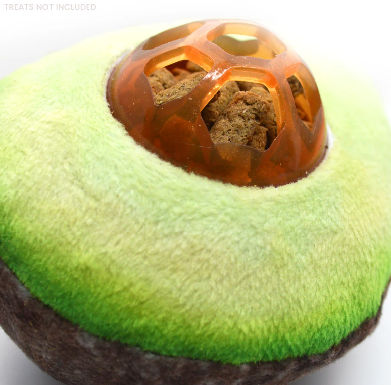 Meowijuana - Knock 'n' Nibble Refillable Treat Dispenser - Avocado