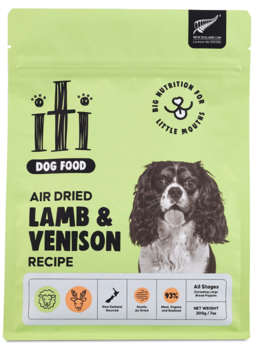 iTi - Dog - Air-Dried - Lamb & Venison - Pouches - 200g - Individuals