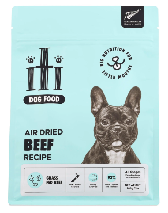 iTi - Dog - Air-Dried - Beef - Pouches - 200g - individuals
