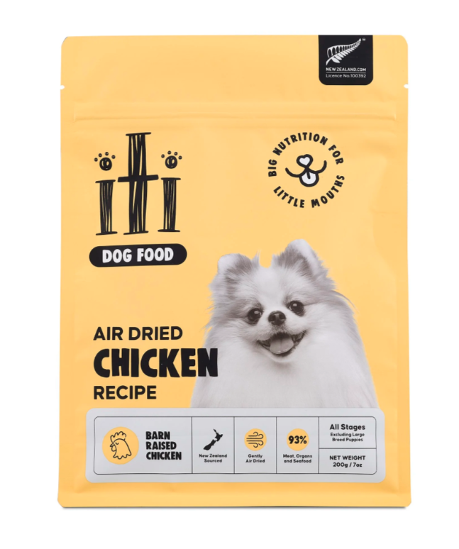 iTi - Dog - Air-Dried - Chicken - Pouches - 200g - Individuals