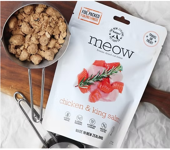 NZ Natural Pet Food Co - Freeze Dried - Food - Meow - Chicken & Salmon