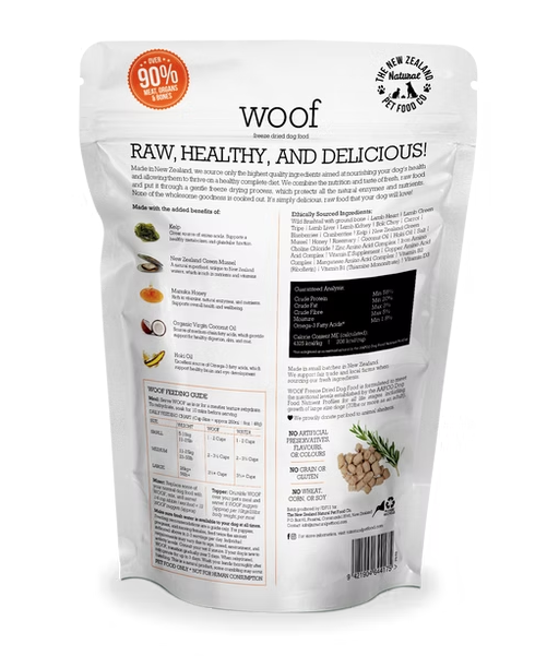 NZ Natural Pet Food Co - Freeze Dried - Food - Woof - Wild Brushtail