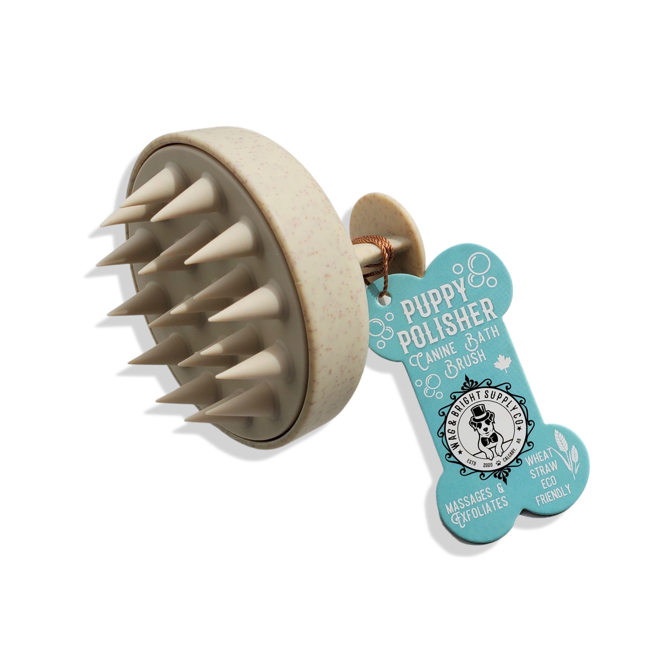 Wag & Bright - Puppy Polisher Eco Shampoo Brush