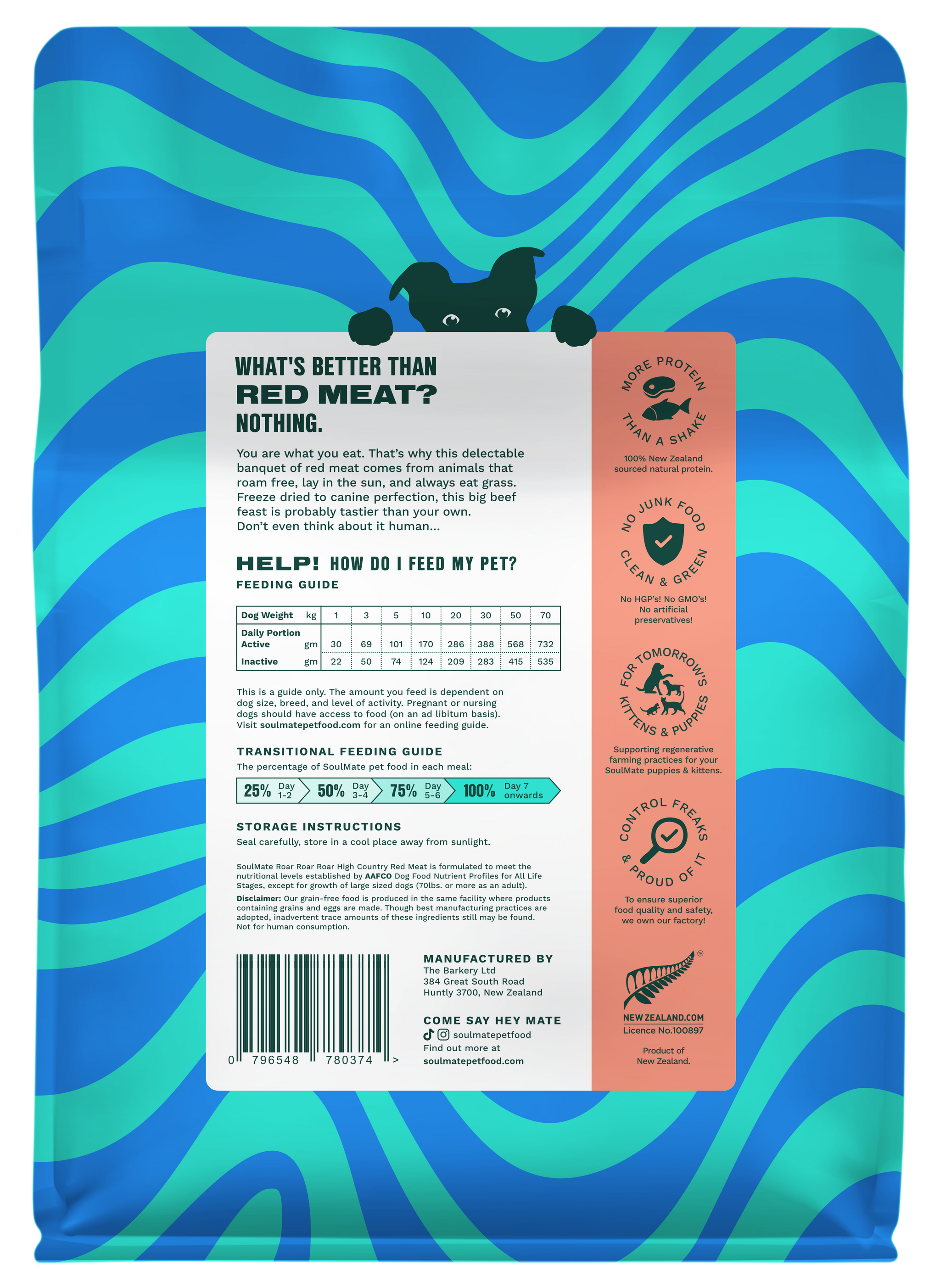 SoulMate - Dog - Freeze-Dried - Roar Roar Roar - High Country Red Meat