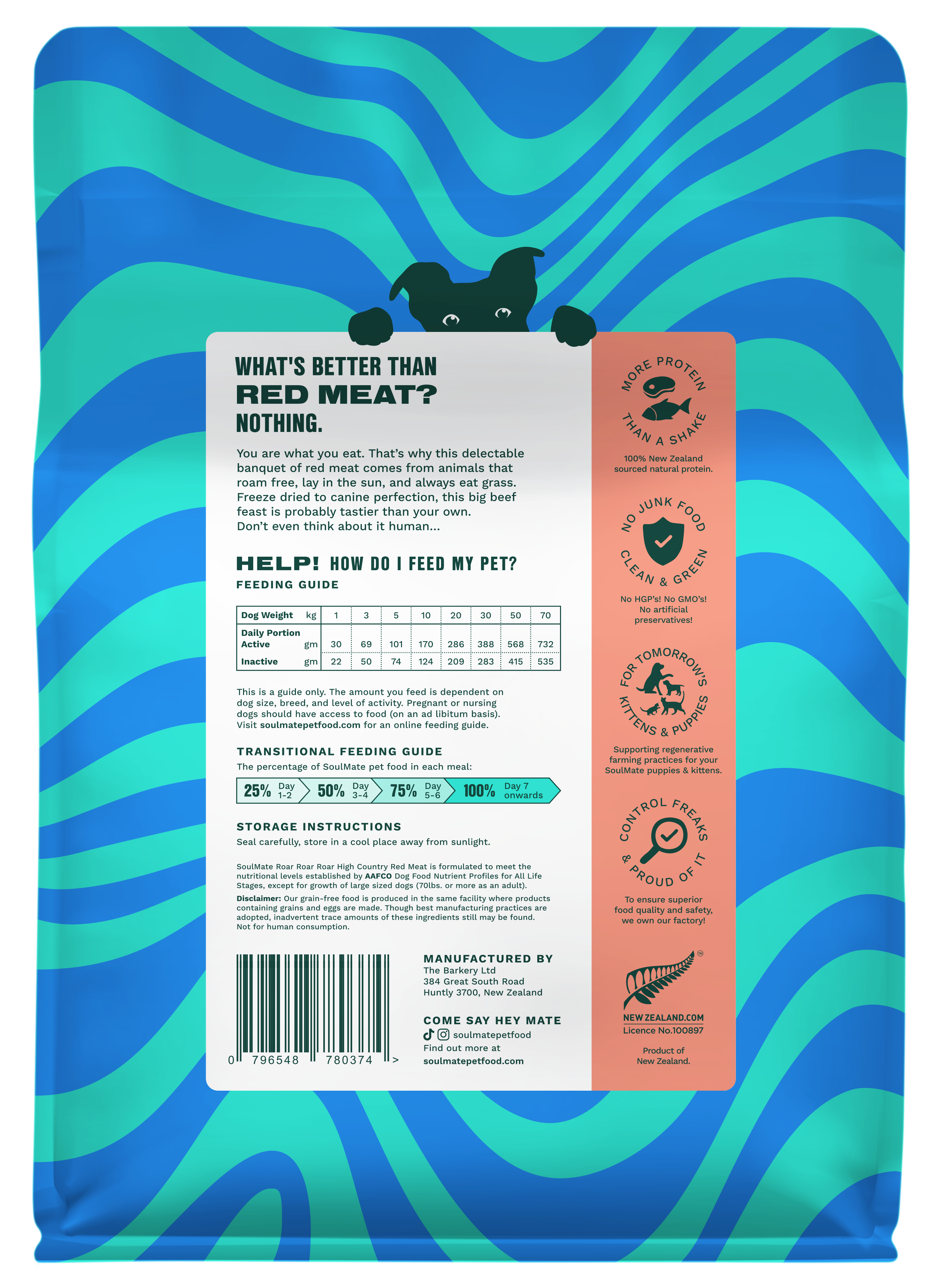 SoulMate - Dog - Freeze-Dried - Roar Roar Roar - High Country Red Meat