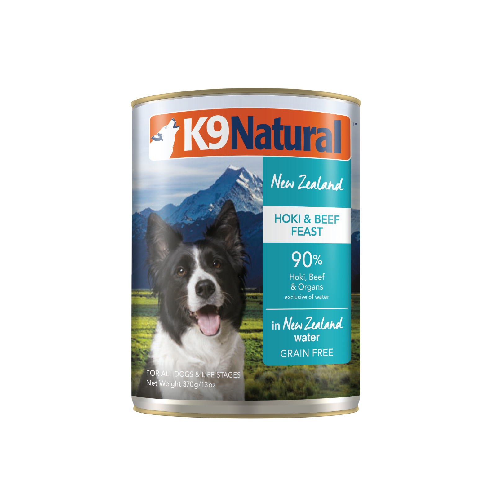 K9 Natural- Hoki & Beef Feast - Can