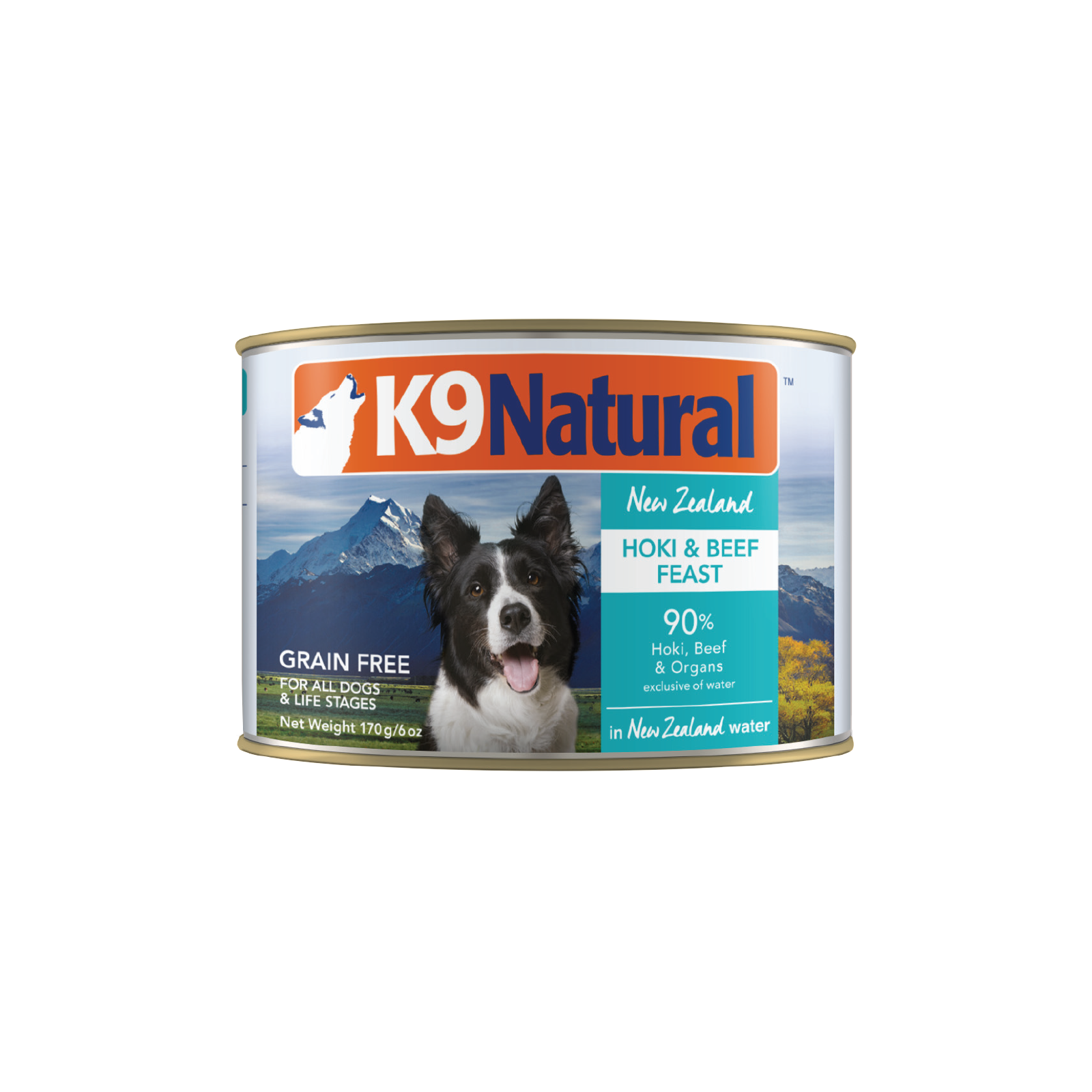 K9 Natural- Hoki & Beef Feast - Can