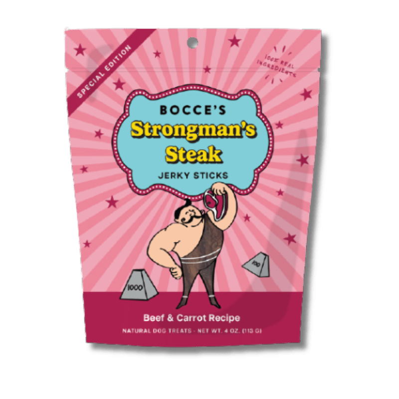 Bocce's Bakery - Jerky - Strongman Steak  - 4 oz