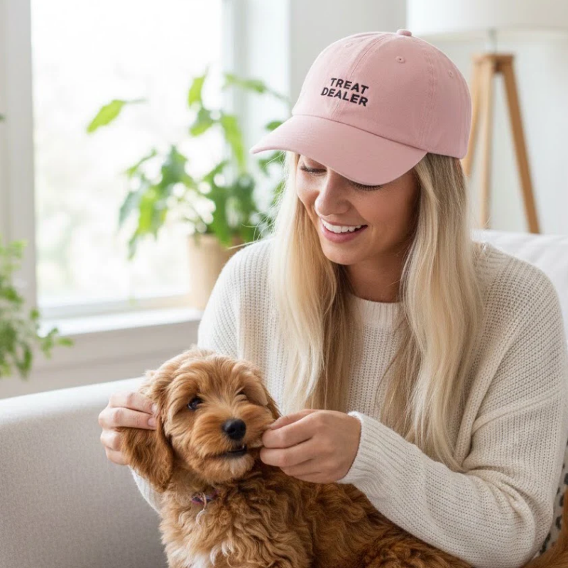 HatPhile - Baseball Cap - Treat Dealer - Black