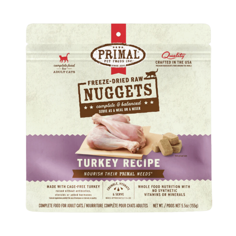 Primal - Feline - Turkey Freeze-Dried Formula