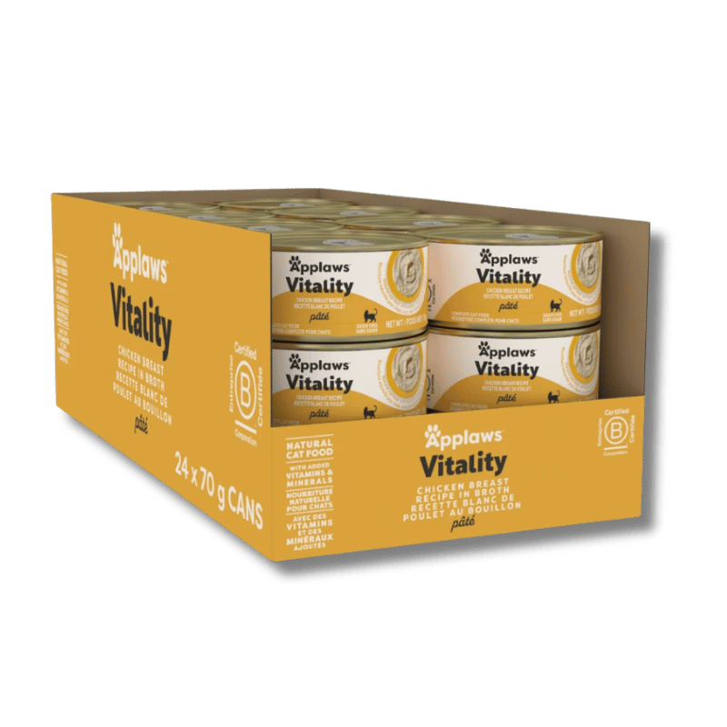 Applaws - Can - Cat - Vitality - Chicken Breast Pate - 70g (24)